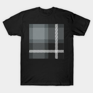 Grey Plaid T-Shirt